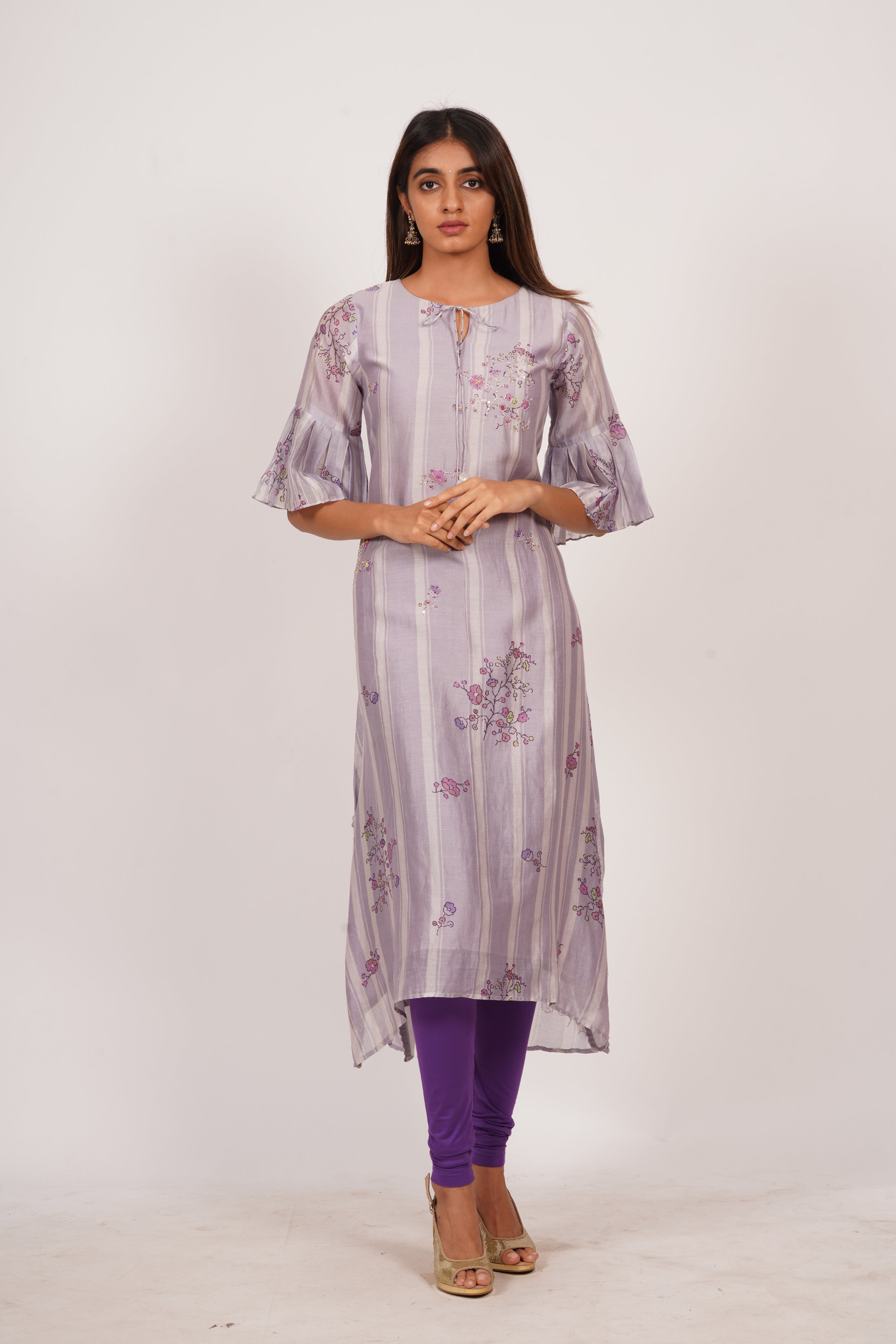 Purple Kurti - kaystore.in