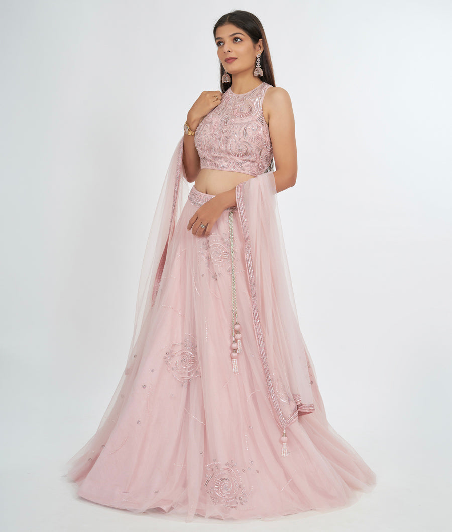 Pink Lehenga - kaystore.in