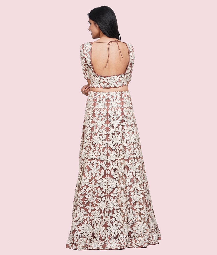 Rust Lehenga Choli - kaystore.in