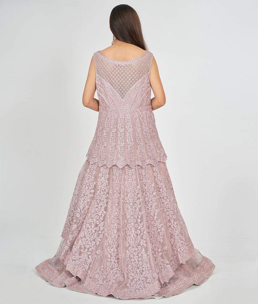 Onion Pink Gown - kaystore.in