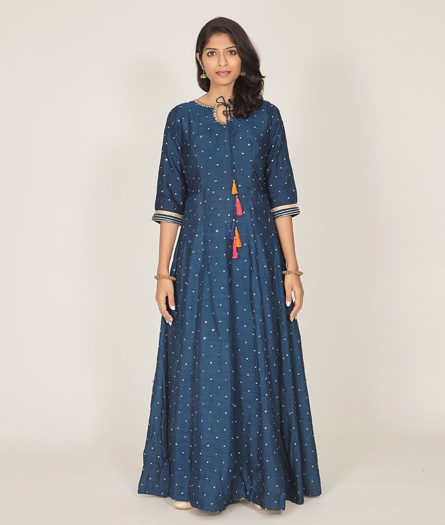 Royal Blue Salwar Kameez - kaystore.in