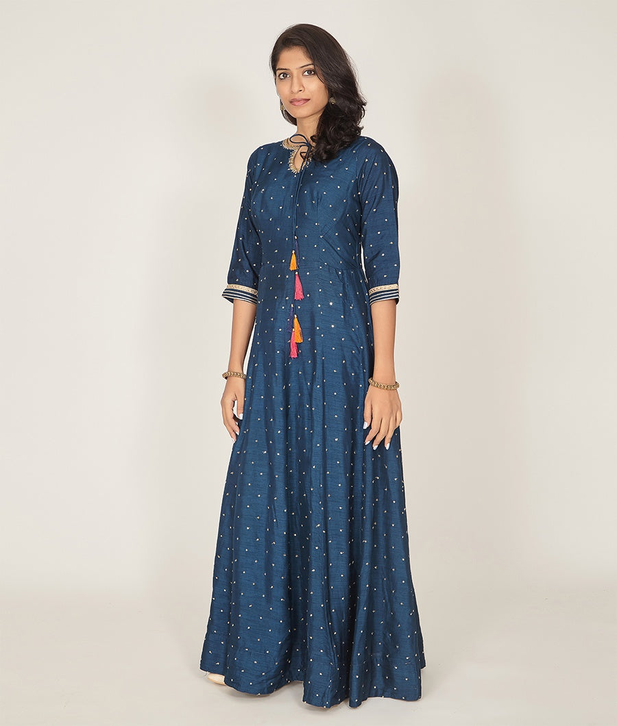 Royal Blue Salwar Kameez - kaystore.in