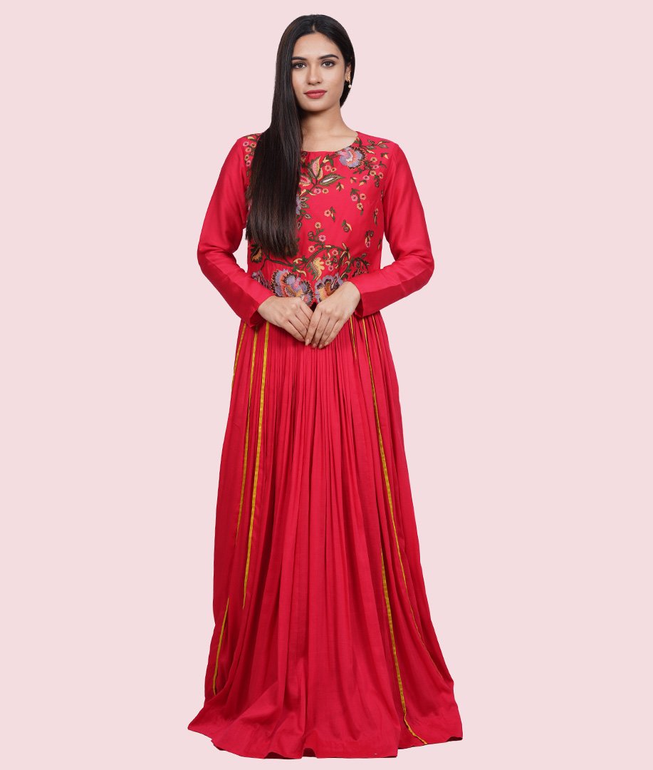 Red Gown - kaystore.in