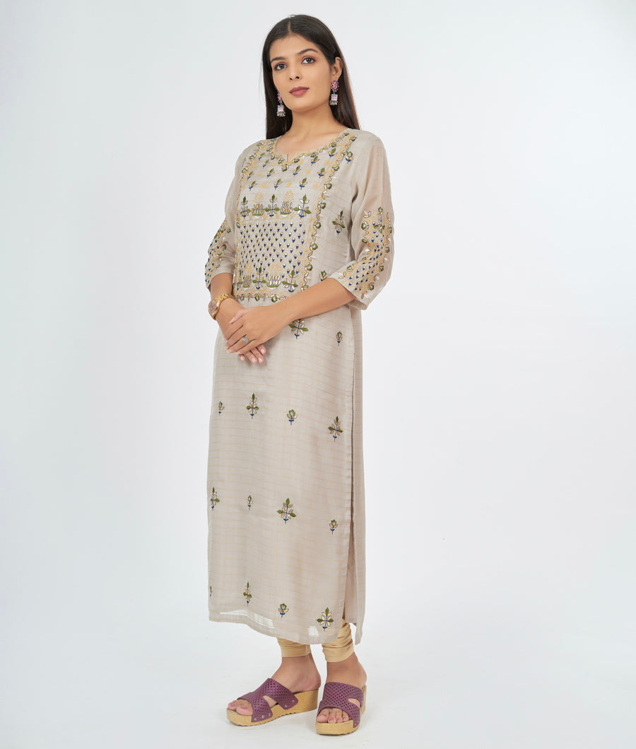 Grey Kurti - kaystore.in