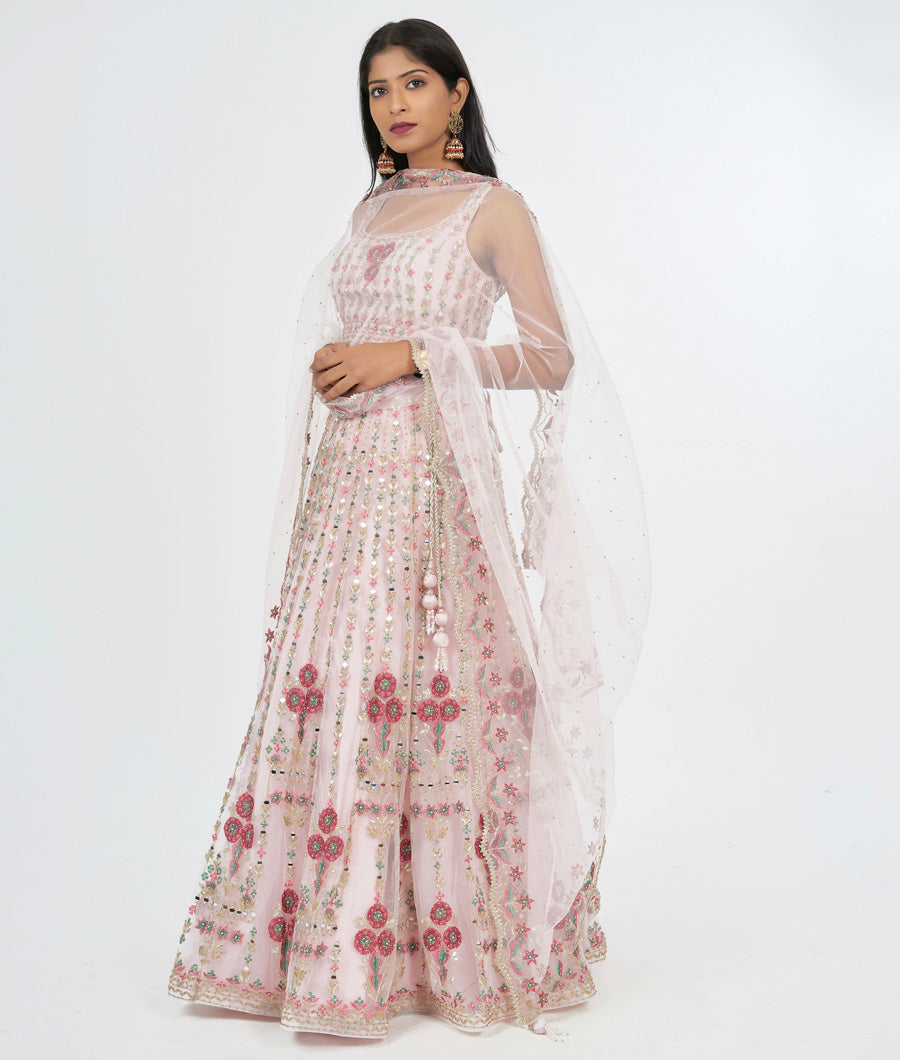 Lite Pink Lehenga - kaystore.in