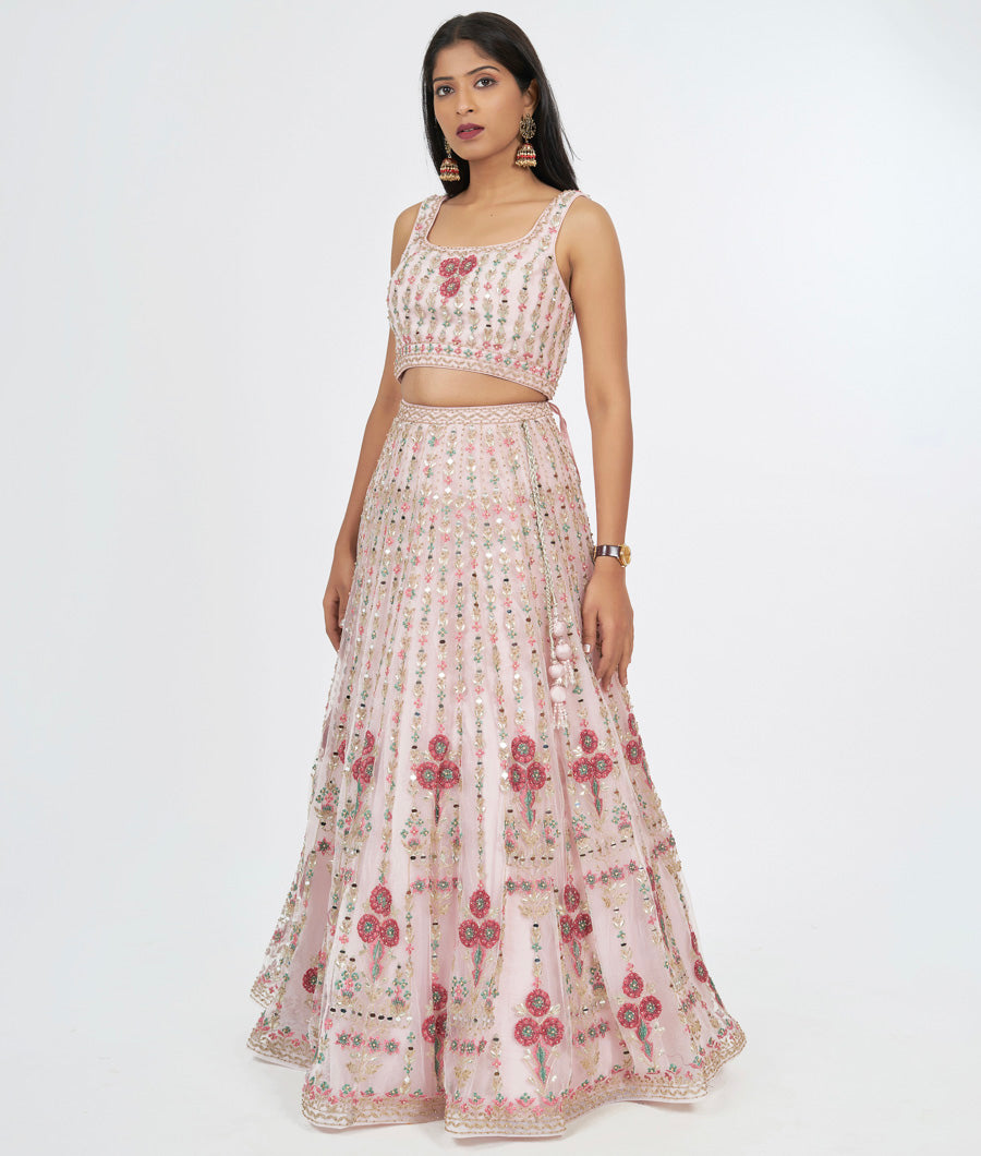 Lite Pink Lehenga - kaystore.in