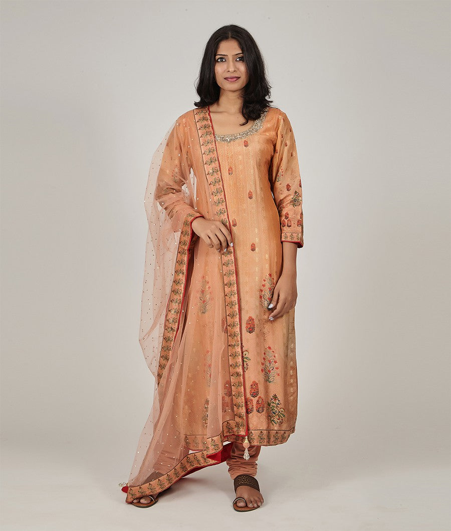 Gold Salwar Kameez - kaystore.in