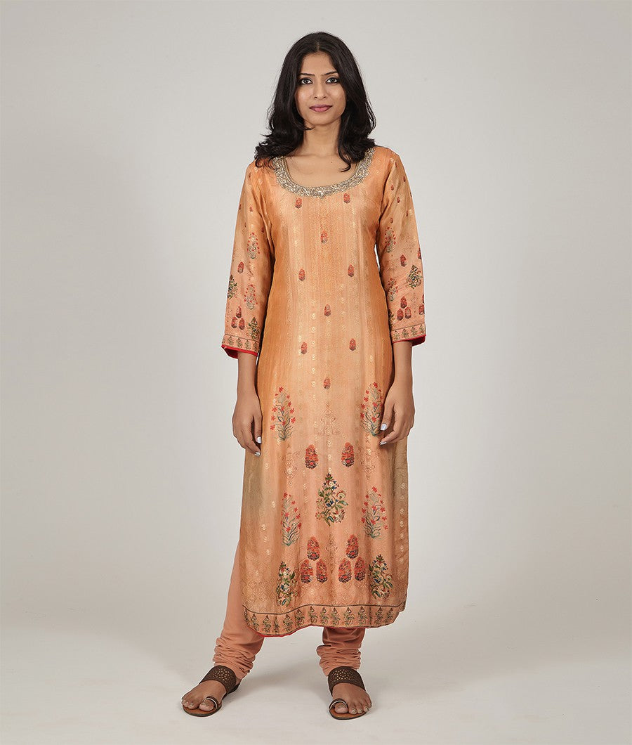 Gold Salwar Kameez - kaystore.in