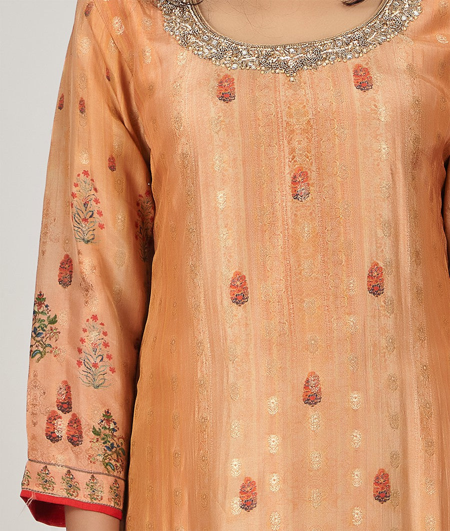 Gold Salwar Kameez - kaystore.in