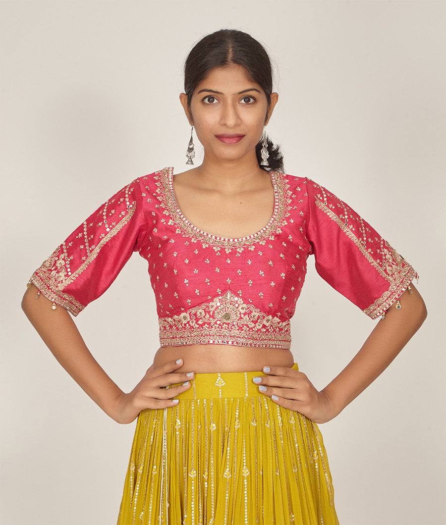 Mustard Lehenga - kaystore.in