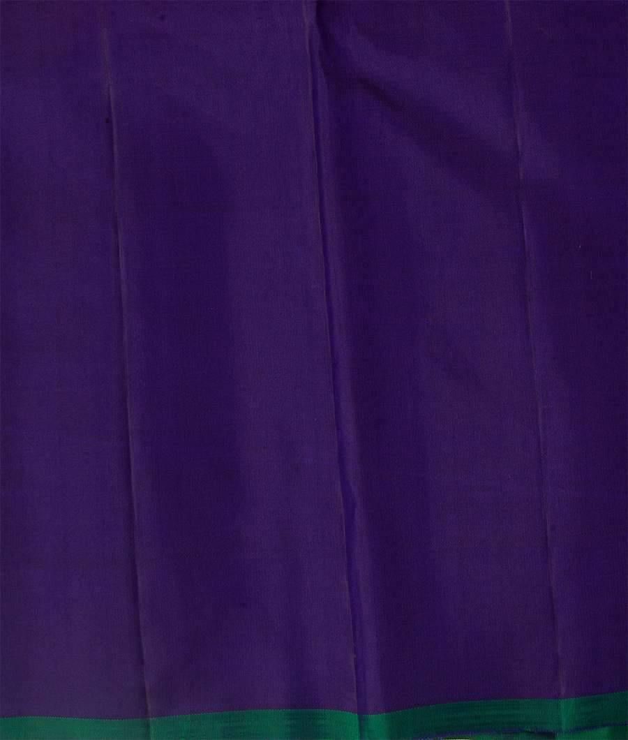 Tomato Pink Kanchipuram Saree Gold Zari Ganga Jamuna Border - kaystore.in