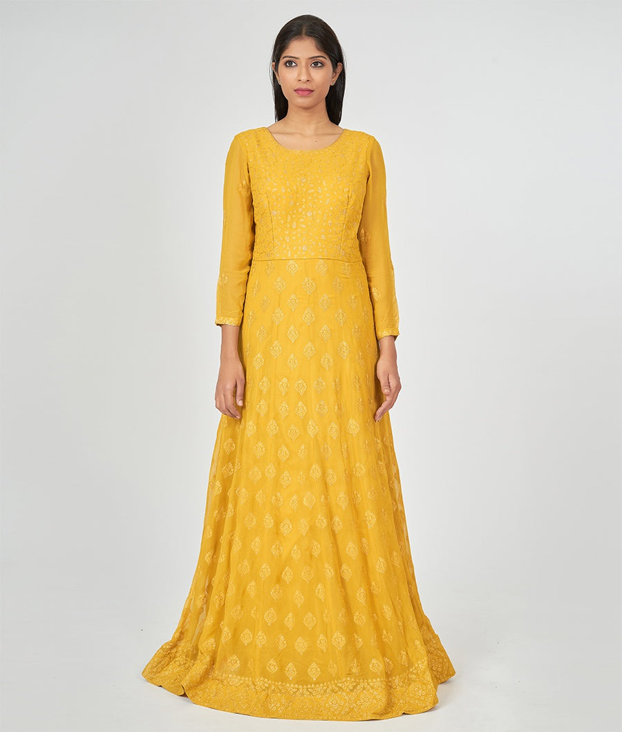 Yellow Salwar Kameez Lucknow - kaystore.in