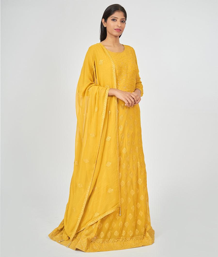 Yellow Salwar Kameez Lucknow - kaystore.in