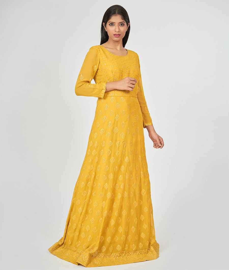 Yellow Salwar Kameez Lucknow - kaystore.in