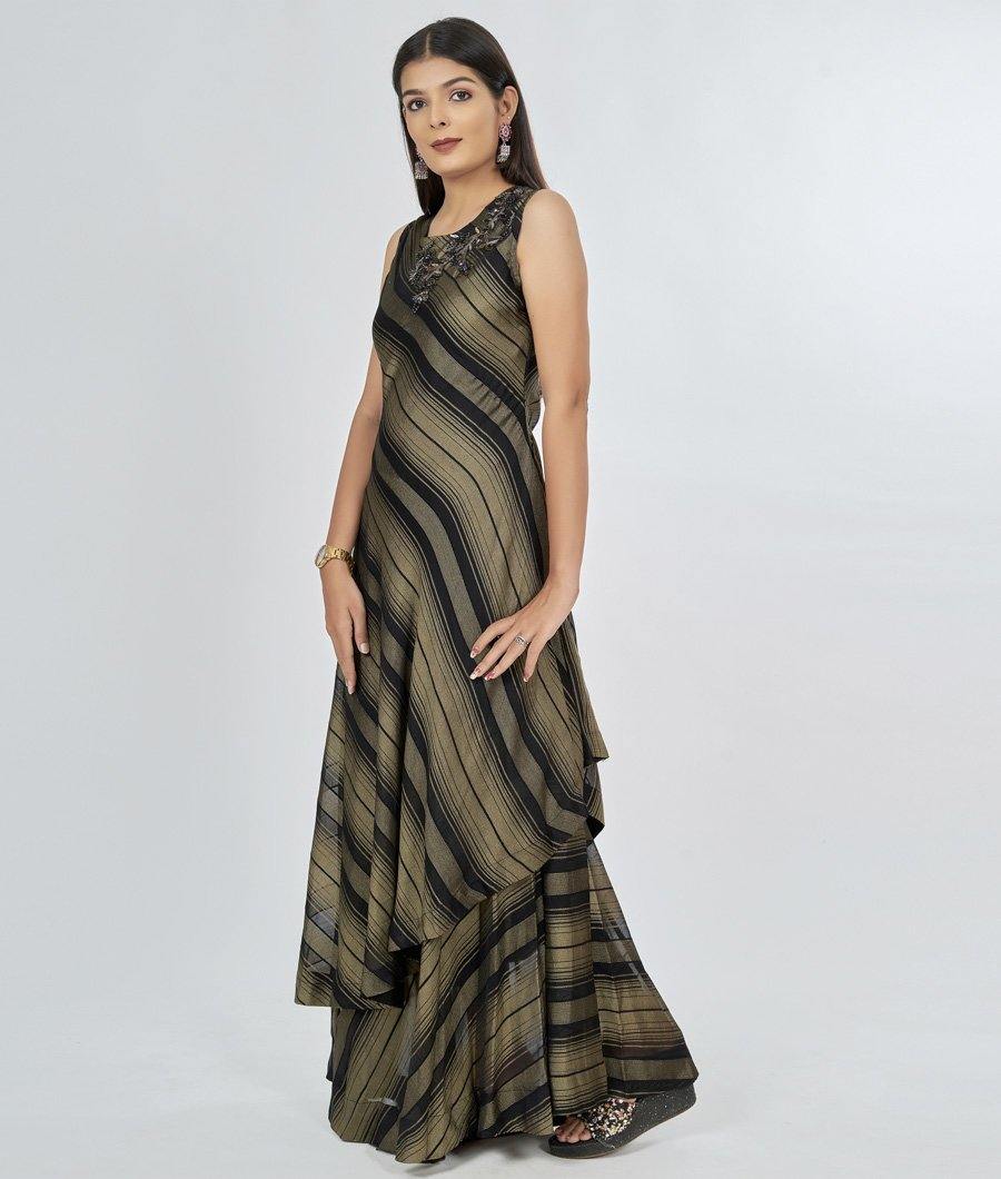 Black Silk Kurti - kaystore.in