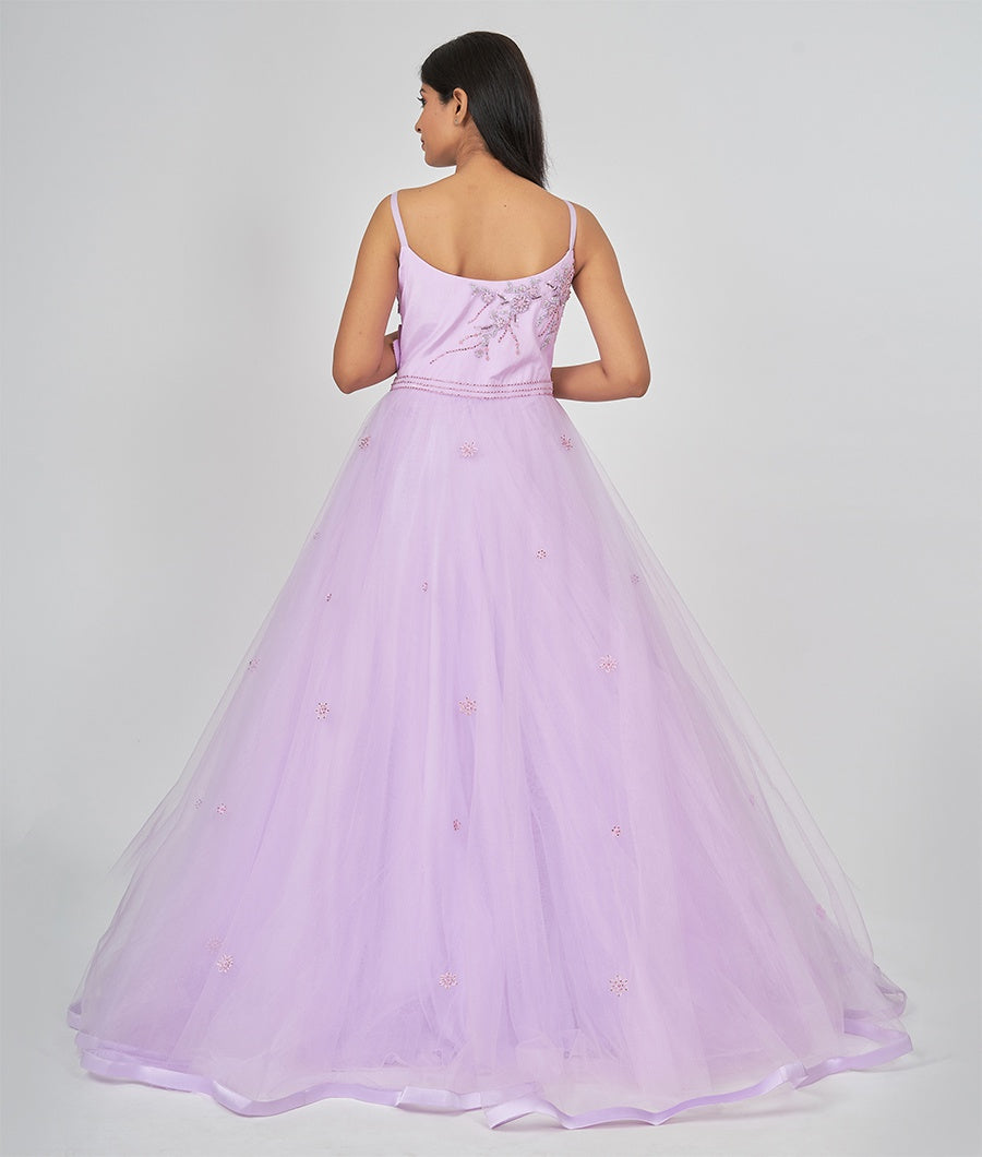 Lavender Ball Gown - kaystore.in