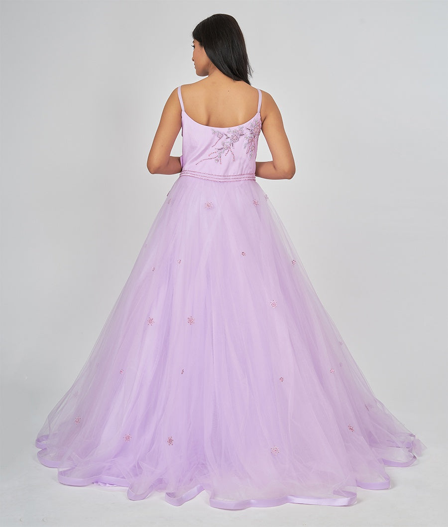 Lavender Ball Gown - kaystore.in