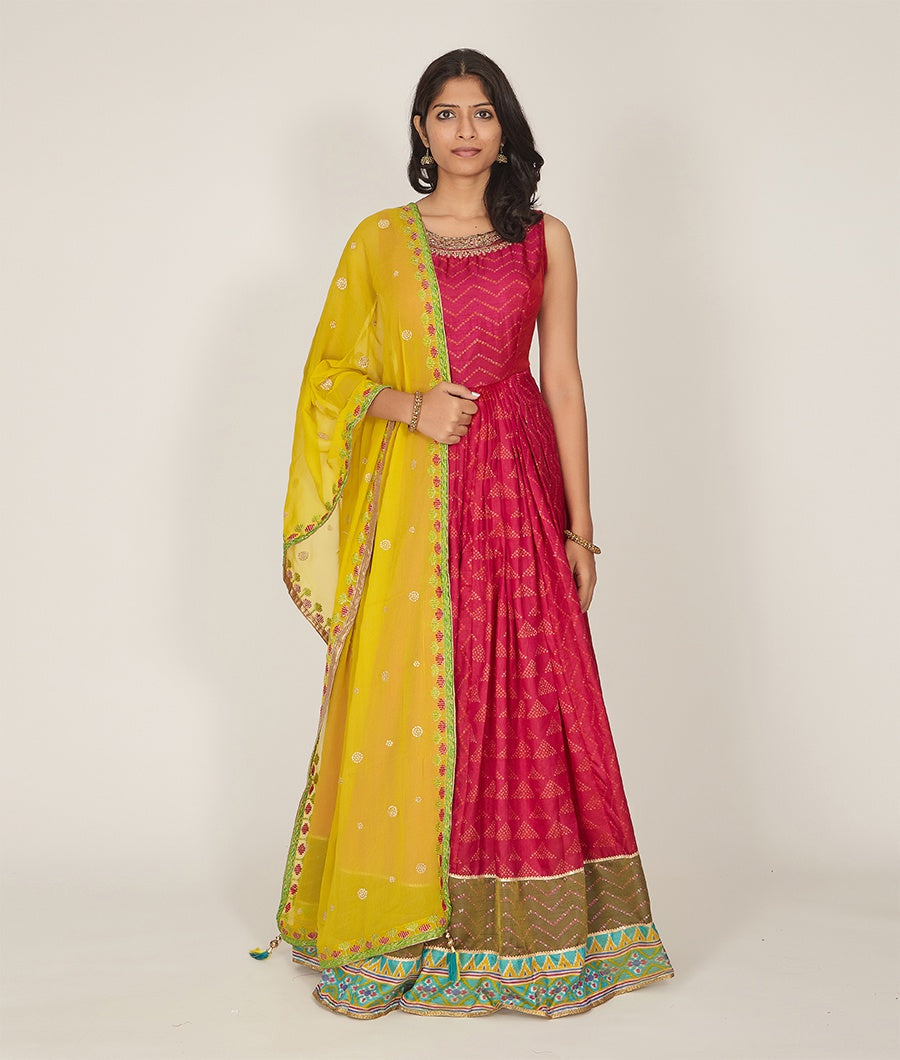 Rani Silk Salwar Kameez - kaystore.in