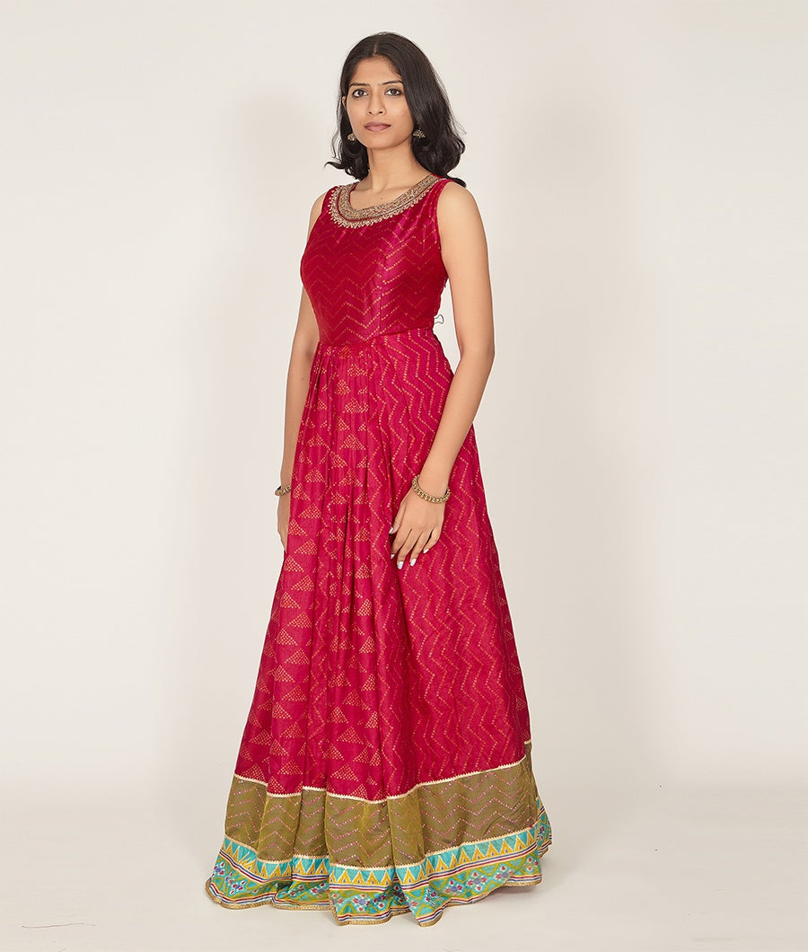 Rani Silk Salwar Kameez - kaystore.in