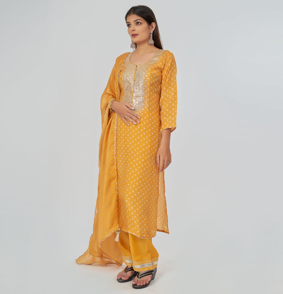 Yellow Salwar Kameez - kaystore.in