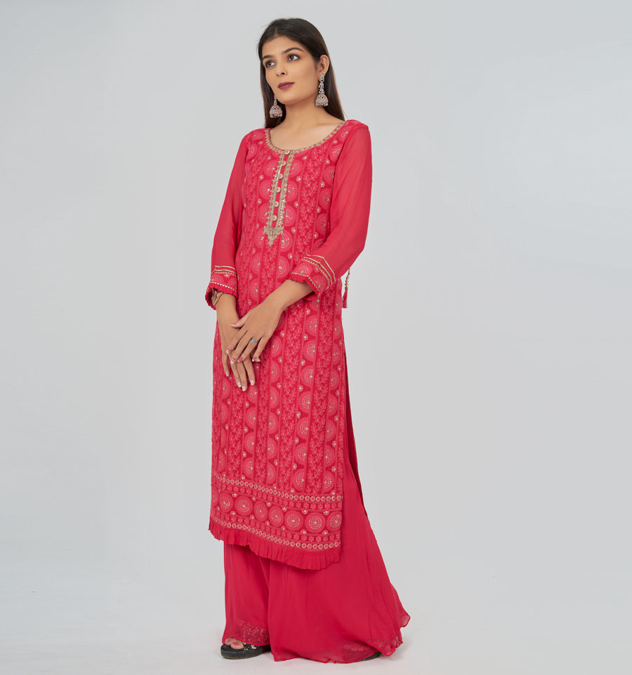 Rani Salwar Kameez Plazo Set - kaystore.in