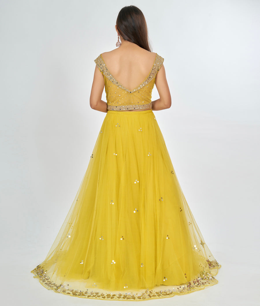 Yellow Lehenga - kaystore.in